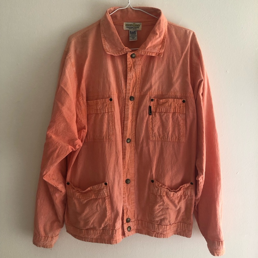 Vintage Ezze Wear Coral Shacket